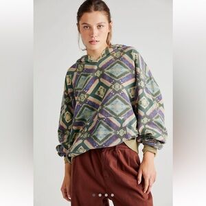 We The Free It's A Vibe Printed Hoodie